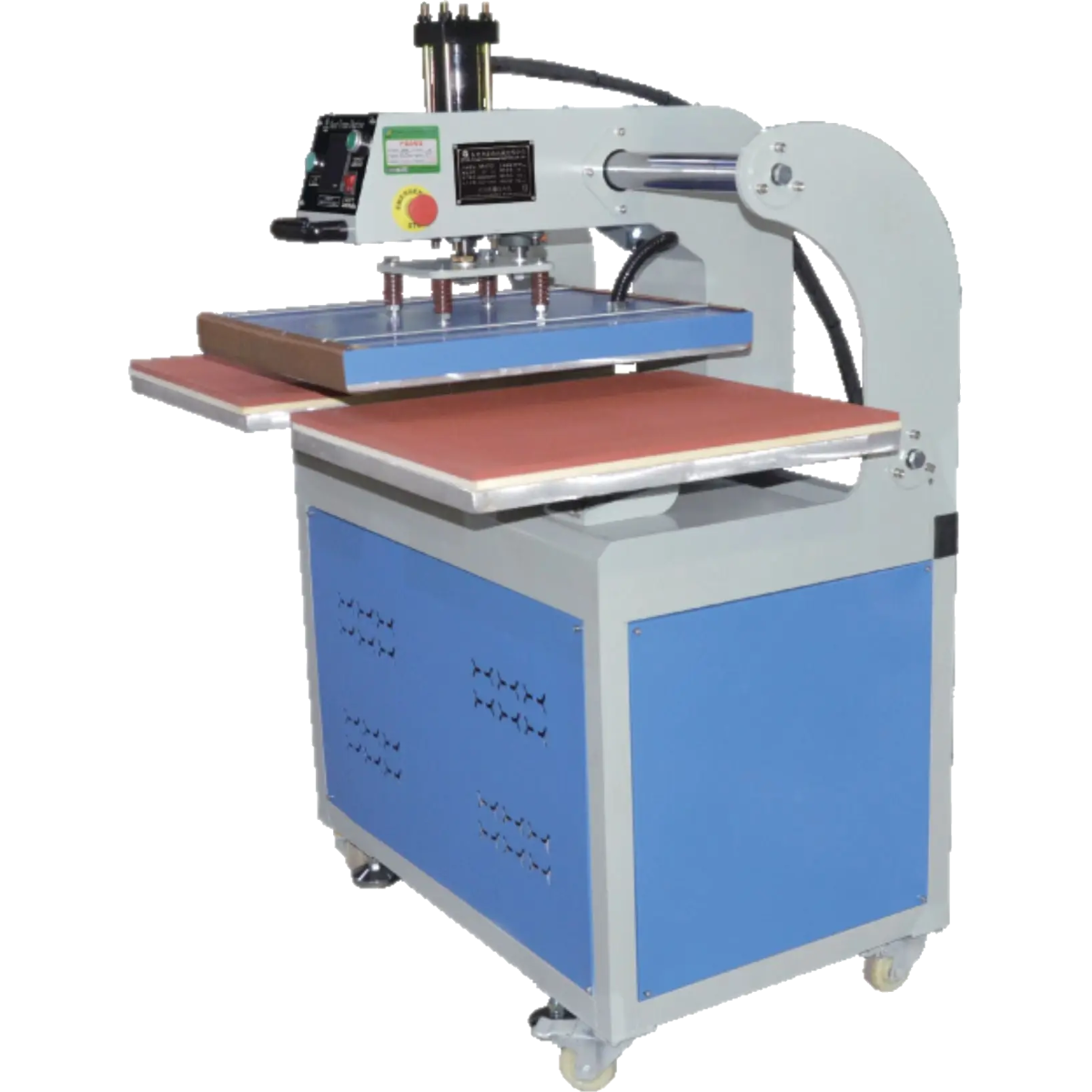 Dual-Station Hydraulic Heat Press – 40x60cm for High-Volume Printing