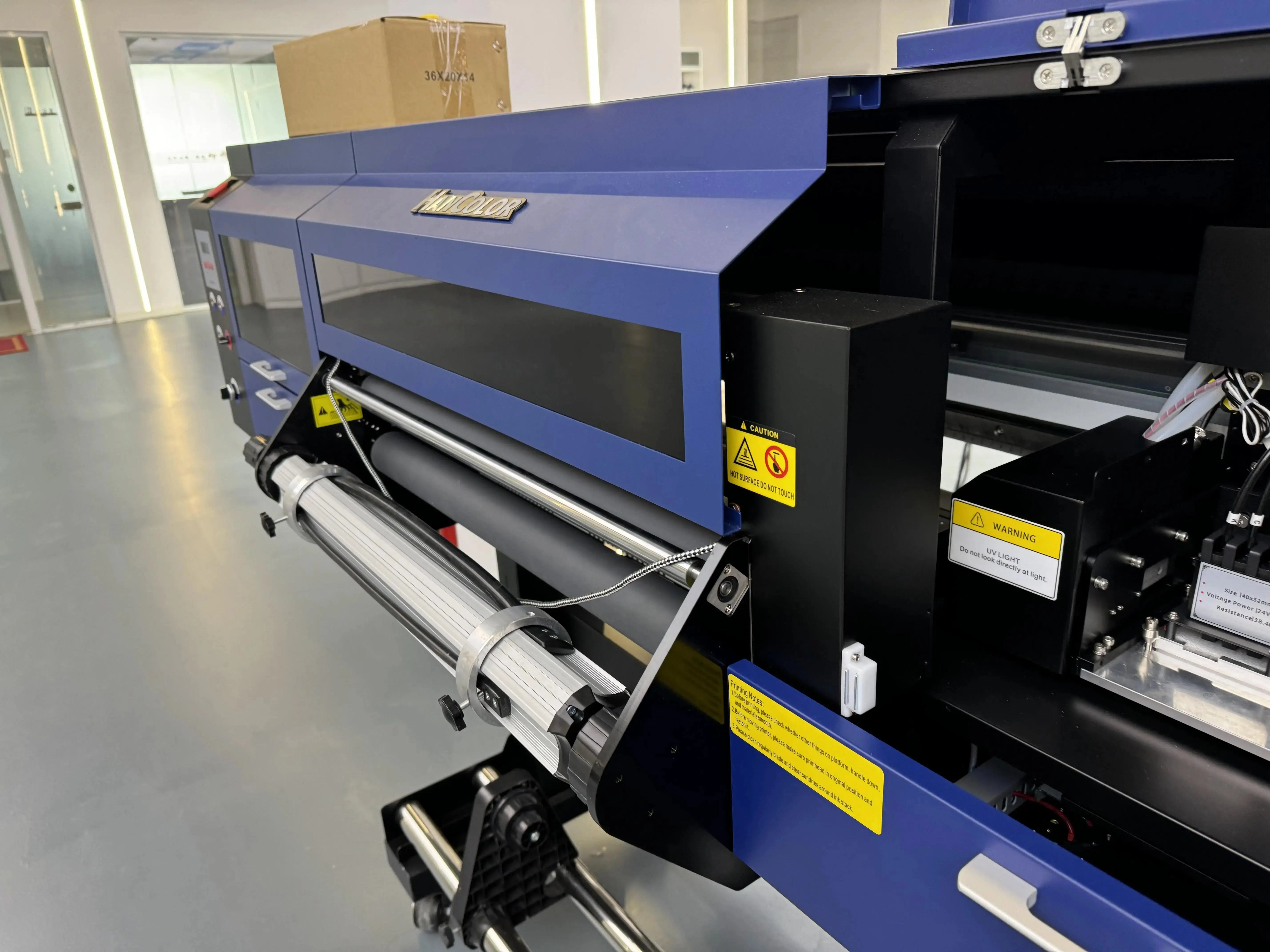 Audley 8073-3 UV DTF Printer - 24in (600mm) Wide, 3 Epson i3200-U1 Printheads, Precision UV Ink Printing System