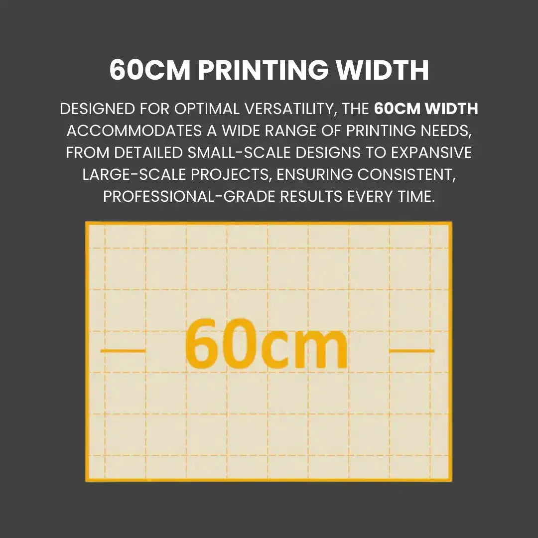 Audley 2 Printheads 8072-3 WiFi DTF Printer – 24" Wide with DF800A Pro Shaker