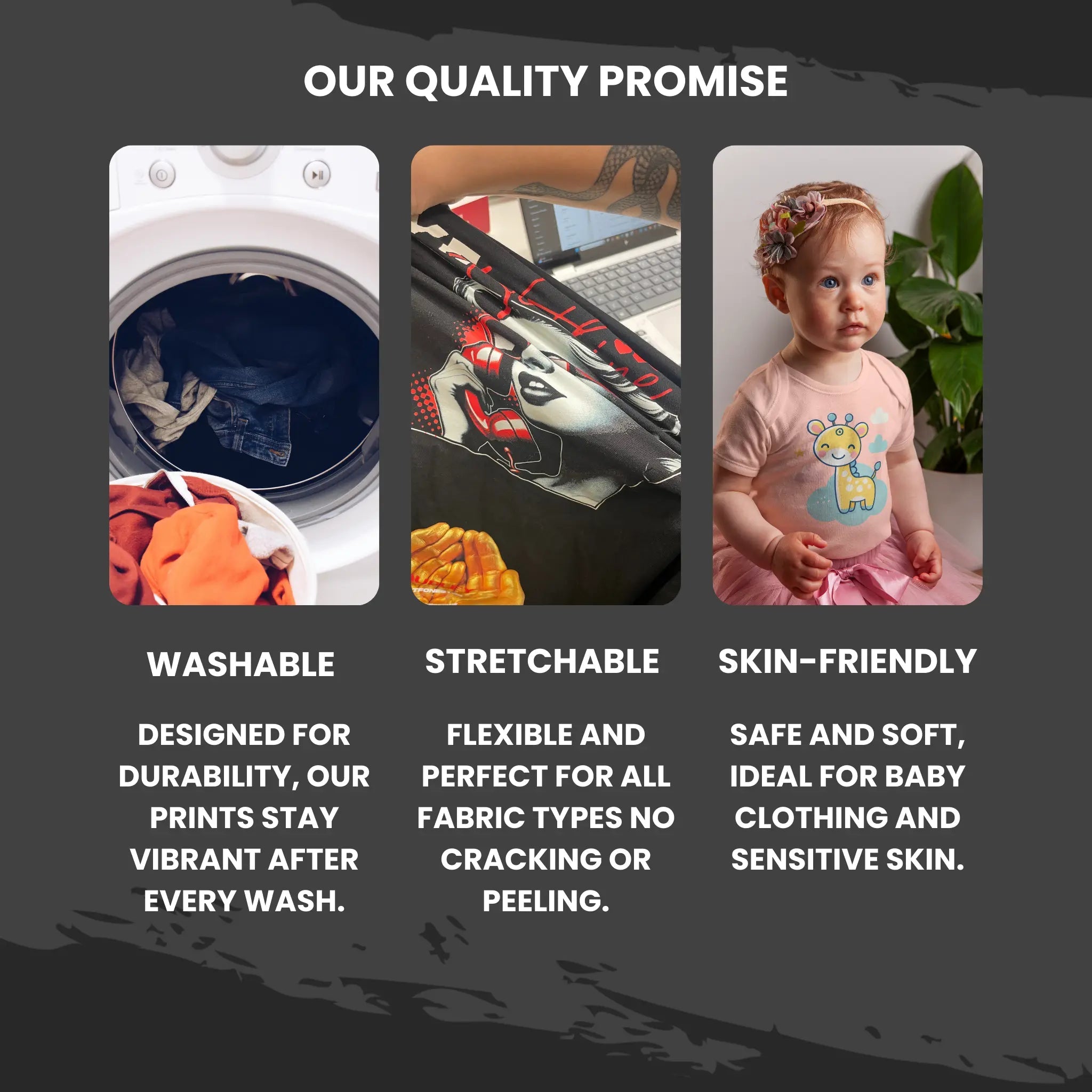 DTF Transfer Film 25" x 328FT (63cm x 100m) Double-Sided Hot Peel