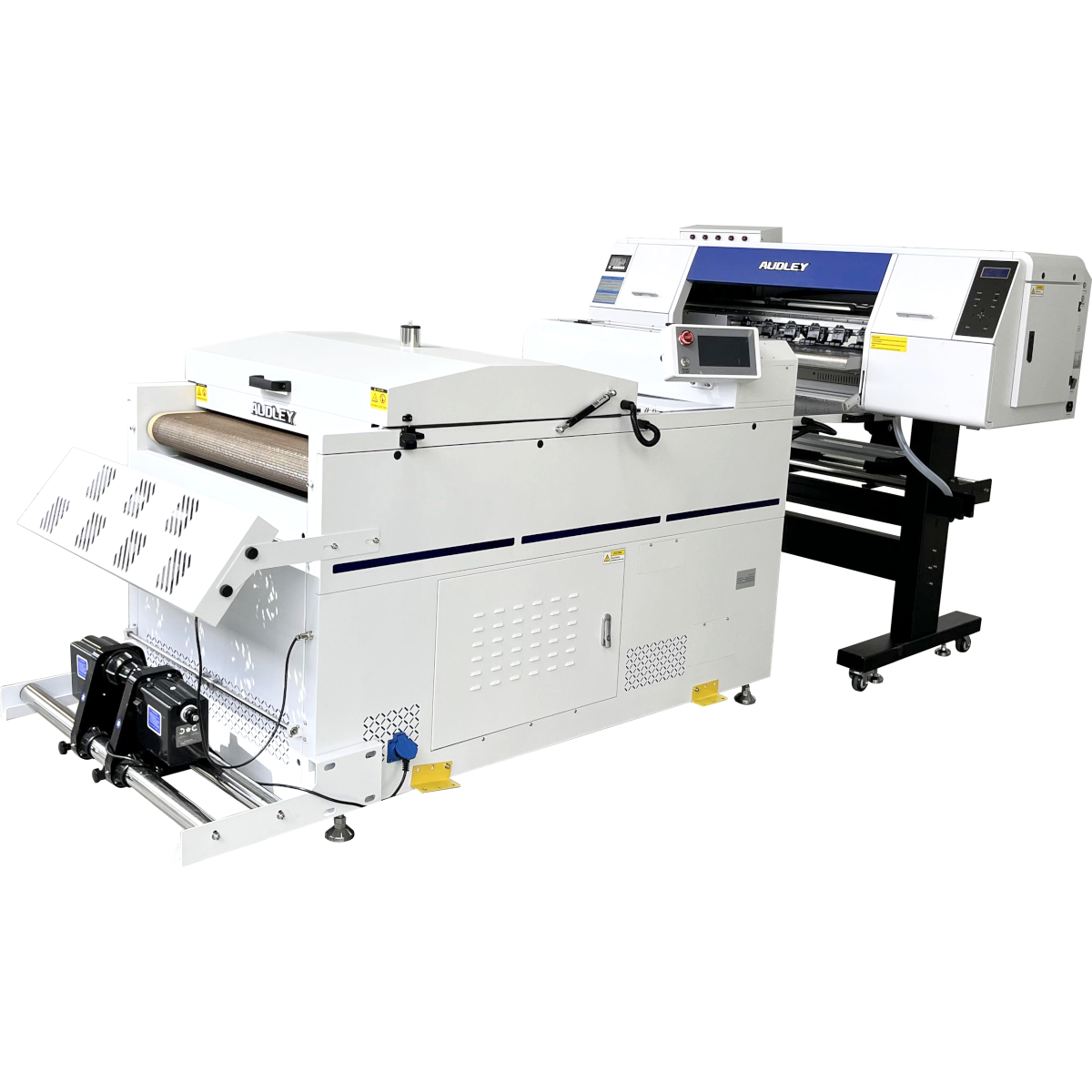 Audley 2 Printheads (i3200-A1) 60cm Premium DTF Printer with Audley DF-800(A) Powder Shaker