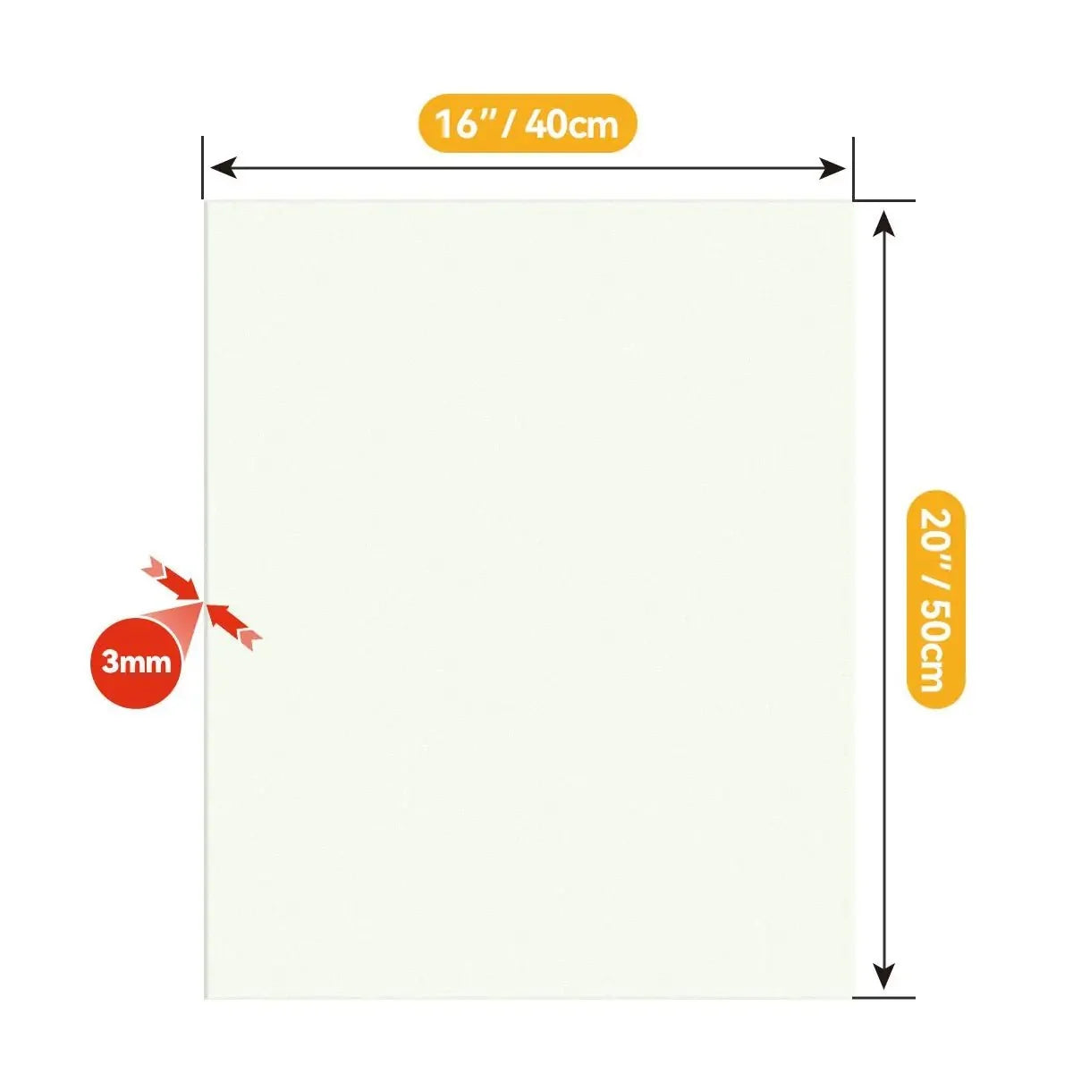Microtec Foam Cover Pad - 16" x 20" x 1/8" - Roman Empire Print Shop