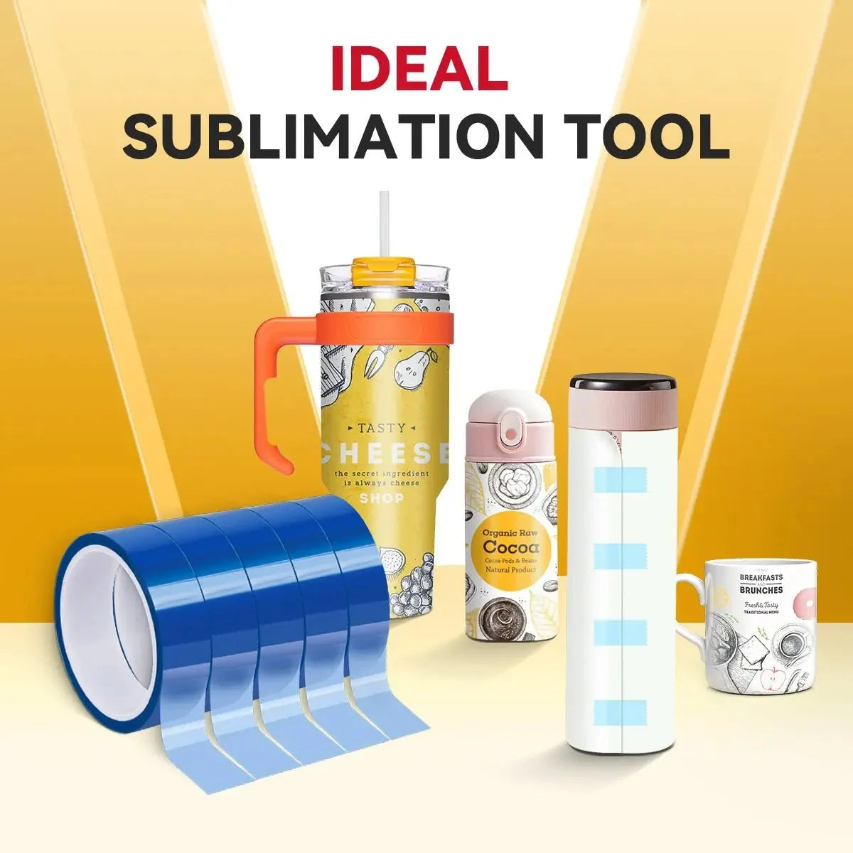 0.78" Sublimation Heat Tape (5 Rolls per Box) - photo 5 of 6 - Roman Empire Print Shop