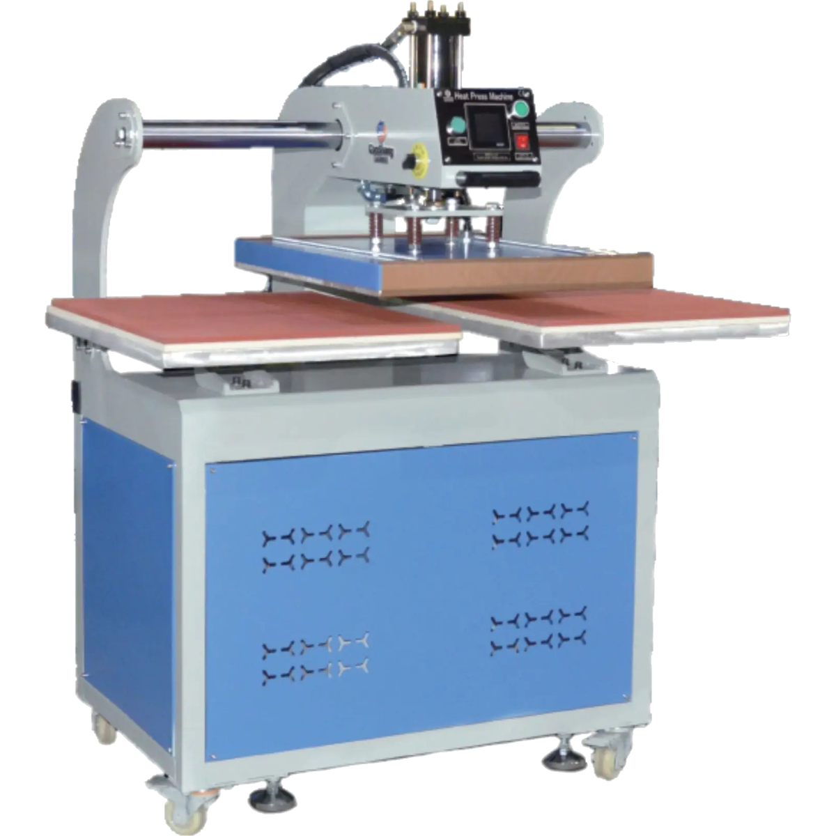 Dual-Station Hydraulic Heat Press – 40x60cm for High-Volume Printing