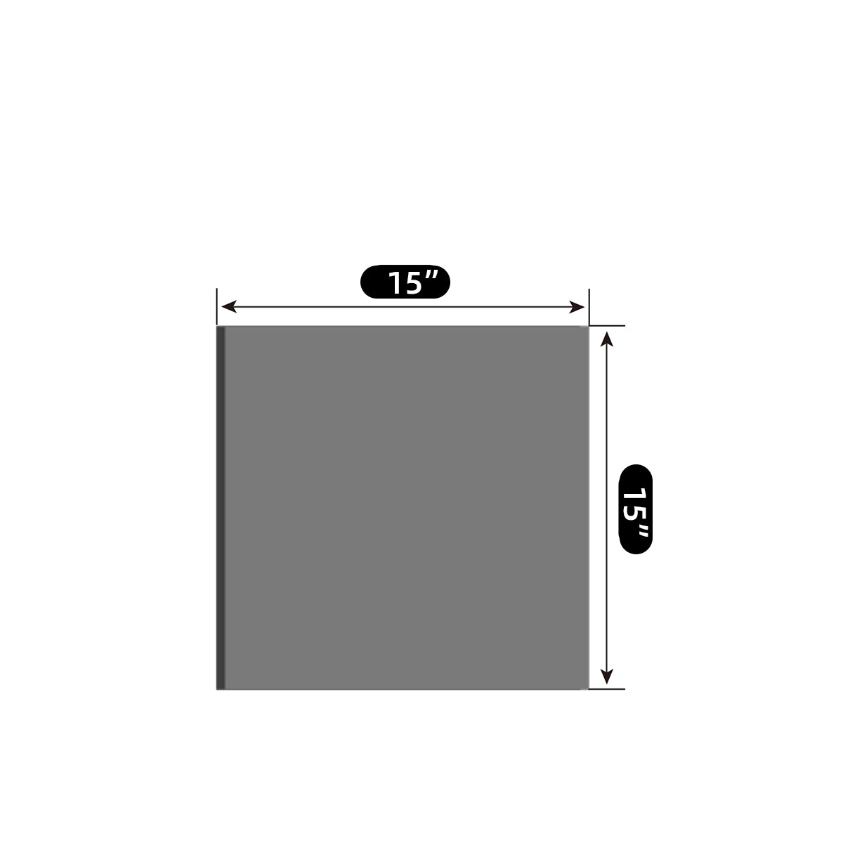 Heat Press Silicone Mat - 15" x 15" x 0.39" For Vector Series - Roman Empire Print Shop