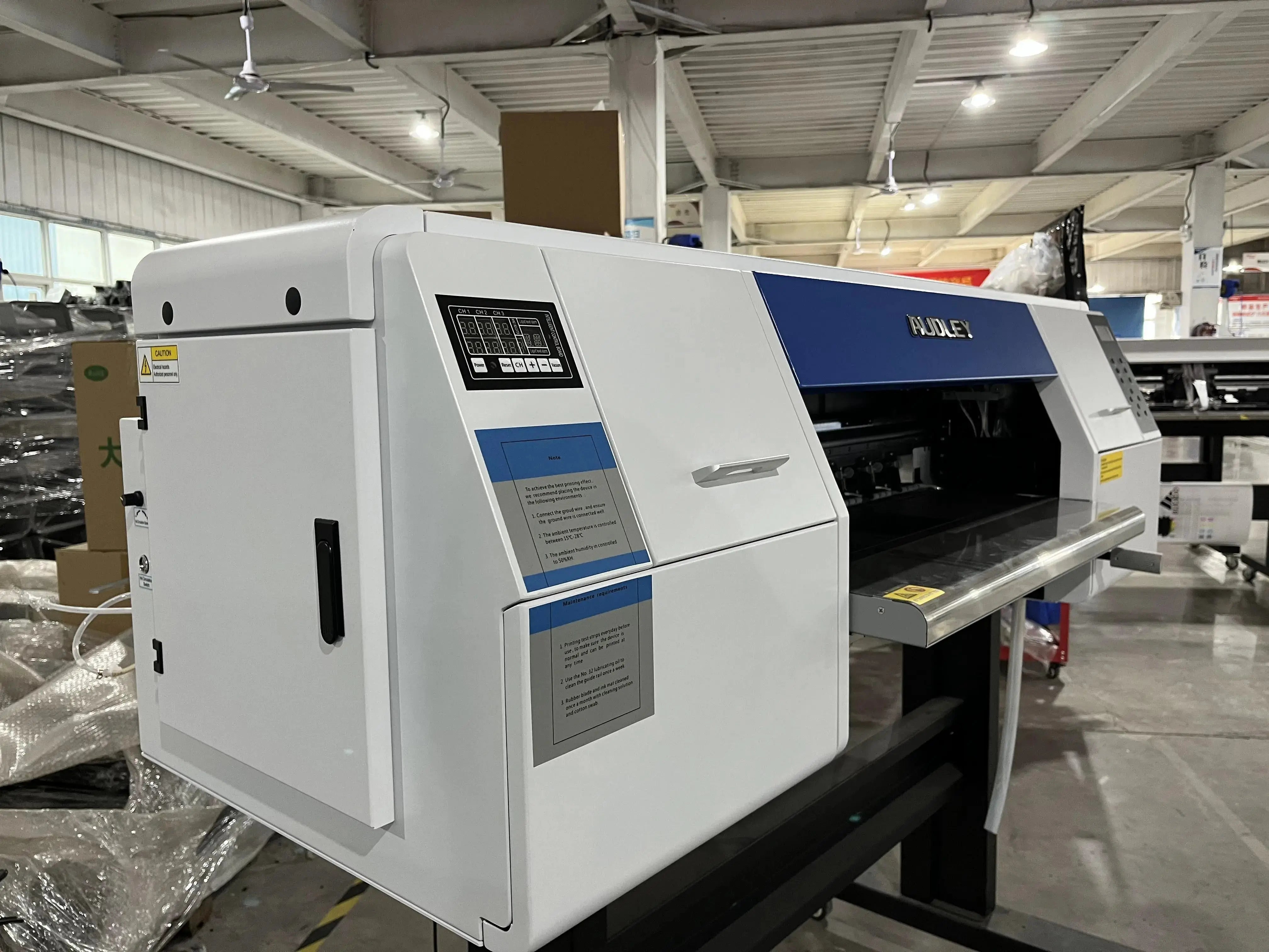 Audley 2 Printheads (i3200-A1) 60cm Premium DTF Printer with Audley DF-800(A) Powder Shaker