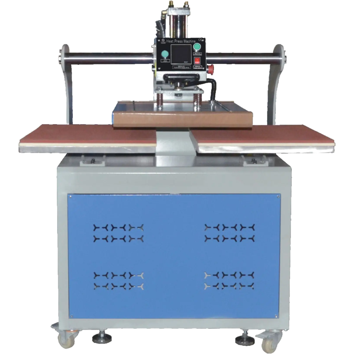 Dual-Station Hydraulic Heat Press – 40x60cm for High-Volume Printing