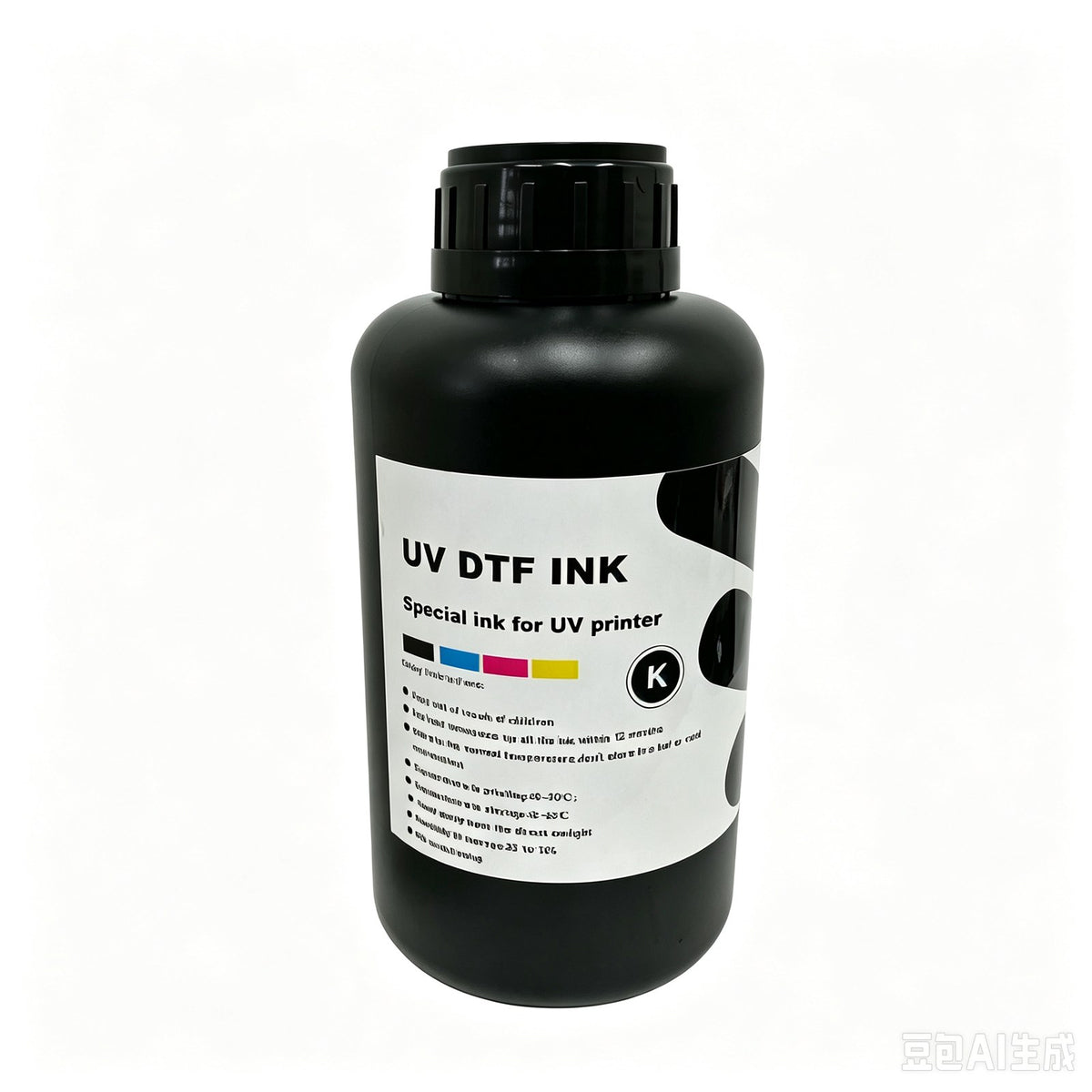 RaceSuper UV DTF Ink, 1 L - Black - Roman Empire Print Shop